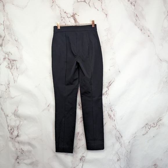 Everlane The Side Zip Work Pant Black Ankle Dress High Rise Taper NEW - Picture 8 of 16